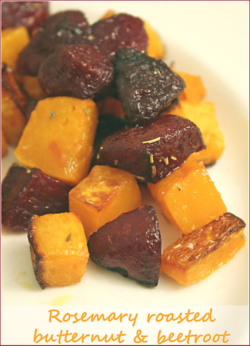 Rosemary roasted beetroot and butternut - Cooksister | Food, Travel ...